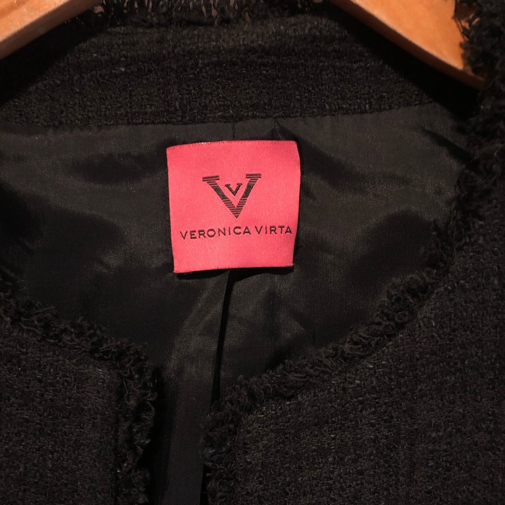 Veronica Virta, Alexandra tweed jacket black